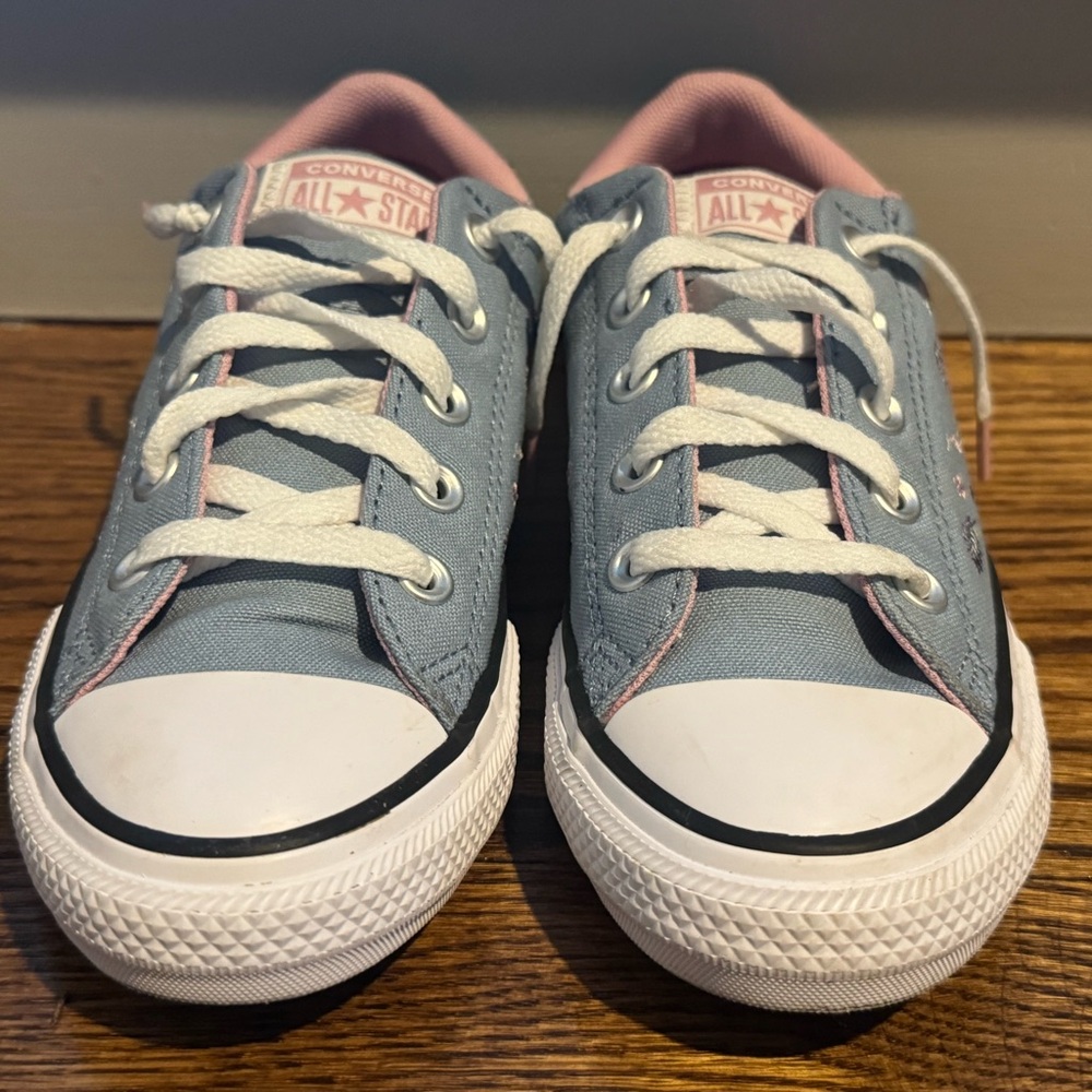 Converse Kids' Blue and Pink Sneakers